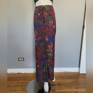 Rachel Zoe Parrot Print Wide Leg Pants, BNWT, Size 1X